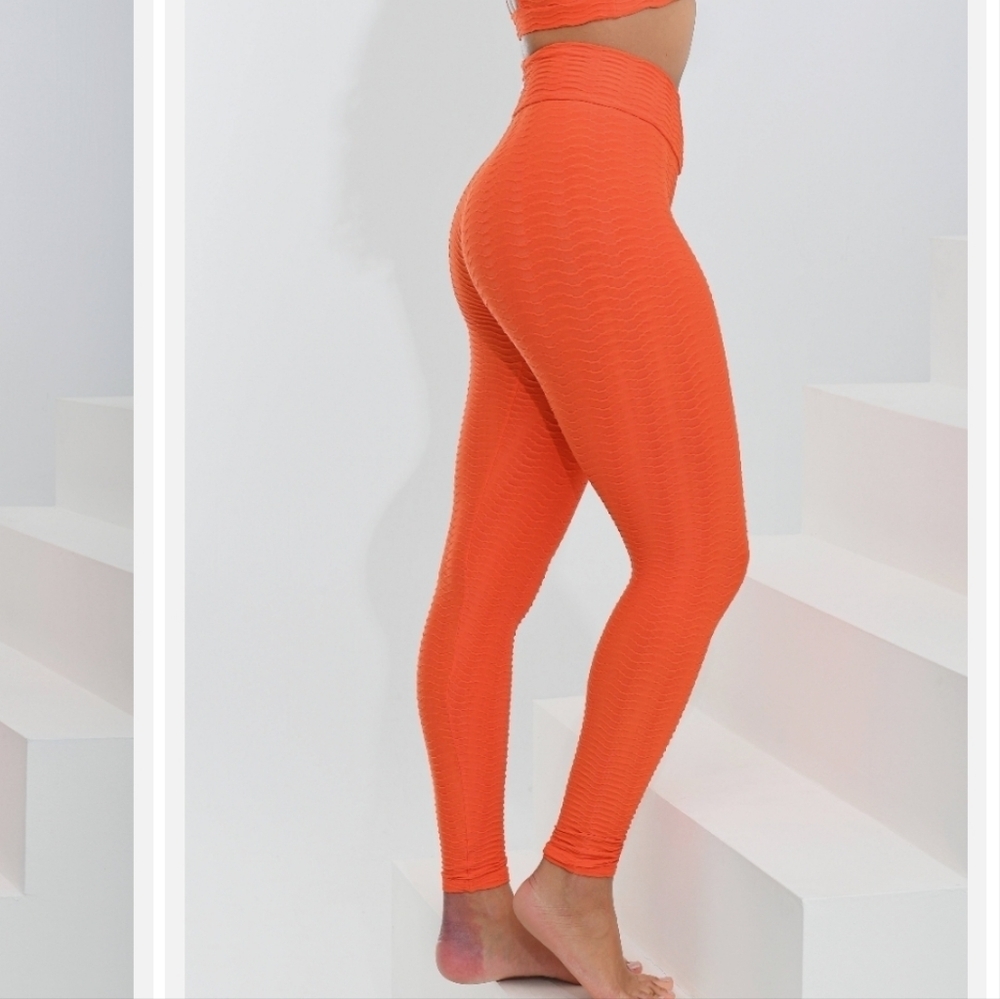 BOOTY BY BRABANTS ORANGE VITAMINA LEGGINGS